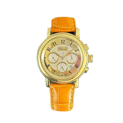 Limited Edition Elton John Aids Foundation Chronograph 18K Yellow Gold 39Mm