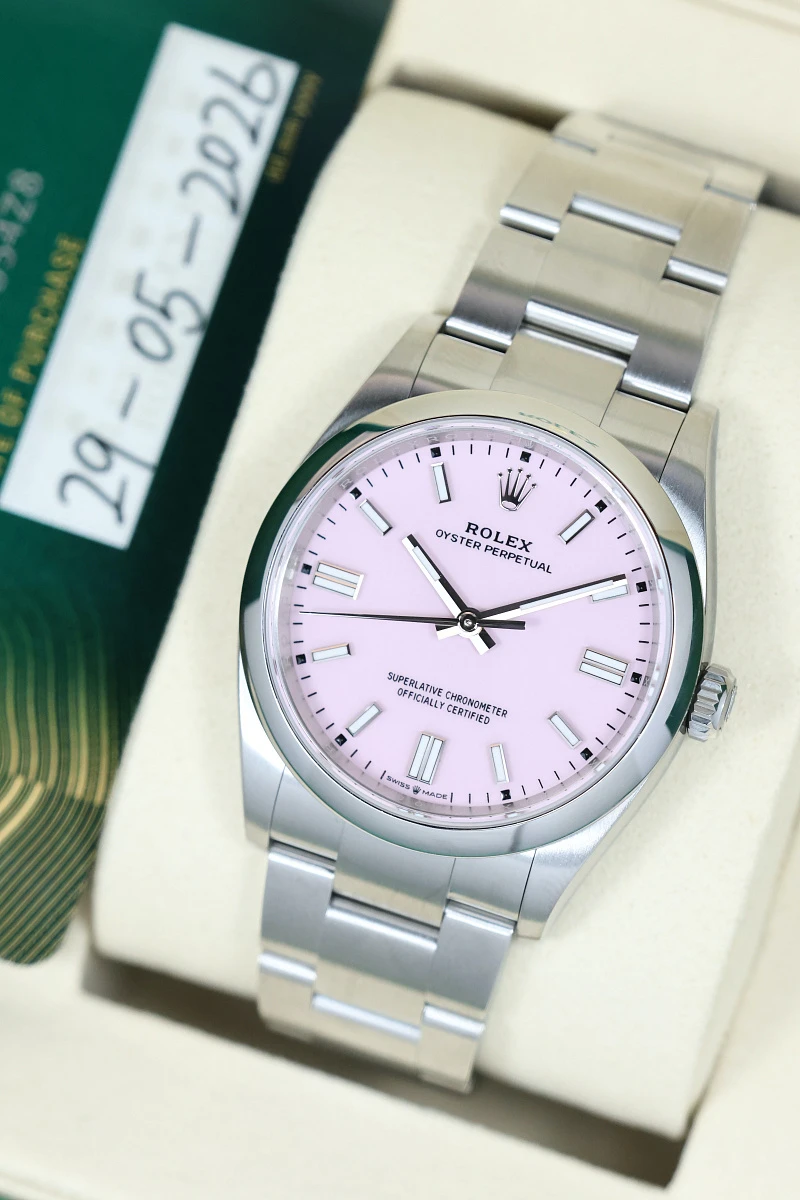 Rolex Oyster Perpetual 36 mm Candy Pink Dial 126000-0008 — фото 2