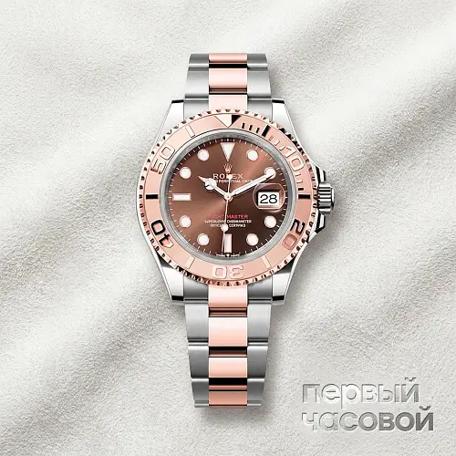 Yacht-Master Steel & Rose Gold Chocolate Dial 40mm