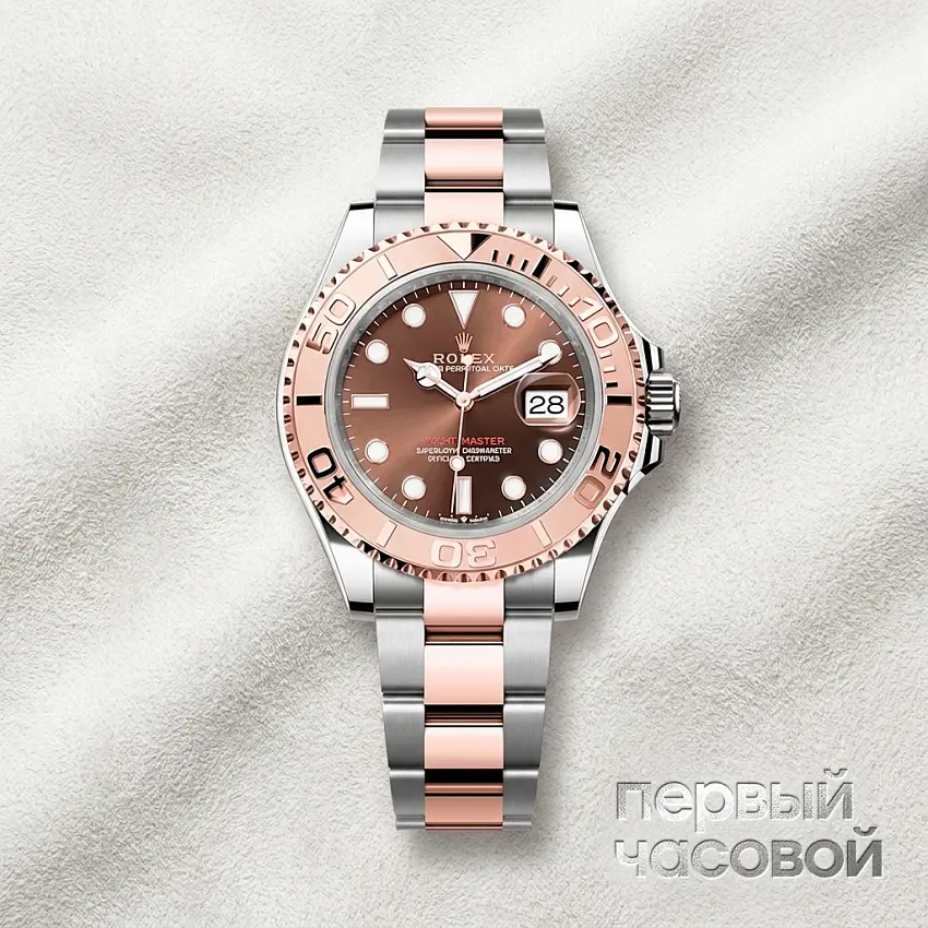 Yacht-Master Steel & Rose Gold Chocolate Dial 40mm