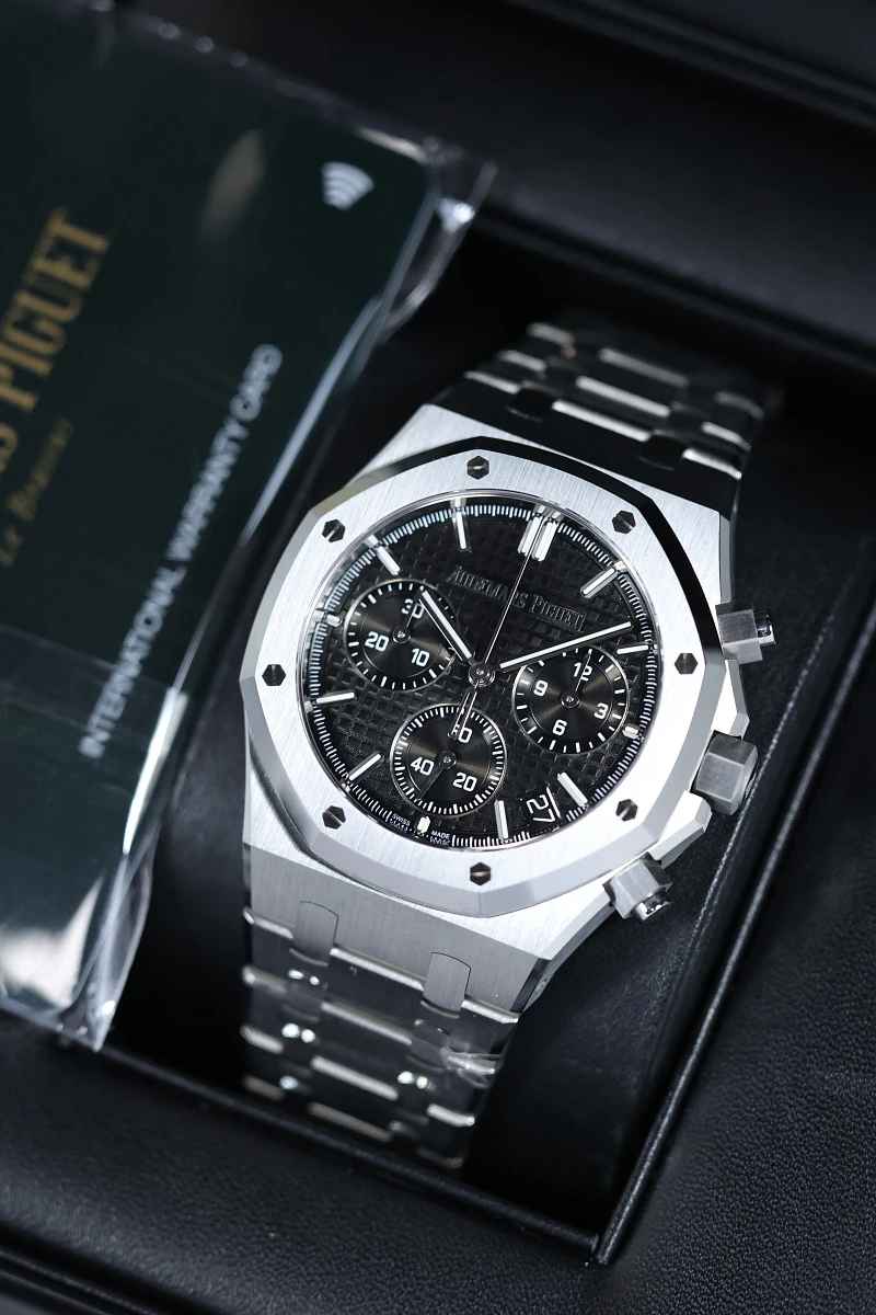 Audemars Piguet Royal Oak Chronograph 41 mm Black Dial 26240ST.OO.1320ST.06 — фото 2