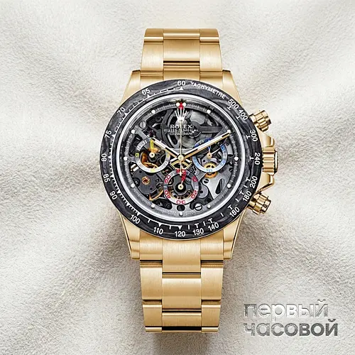 Daytona Limited Edition La Montoya Yellow Gold Skeleton Dial
