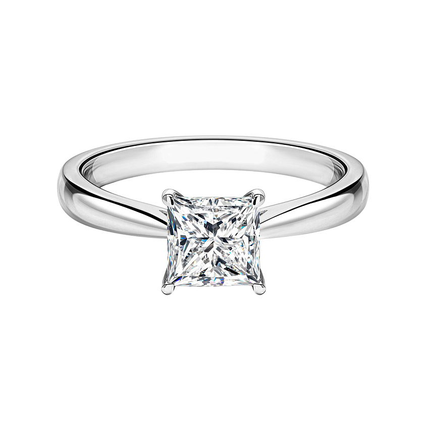 Кольцо с бриллиантом 1,53 ct. D/VS2