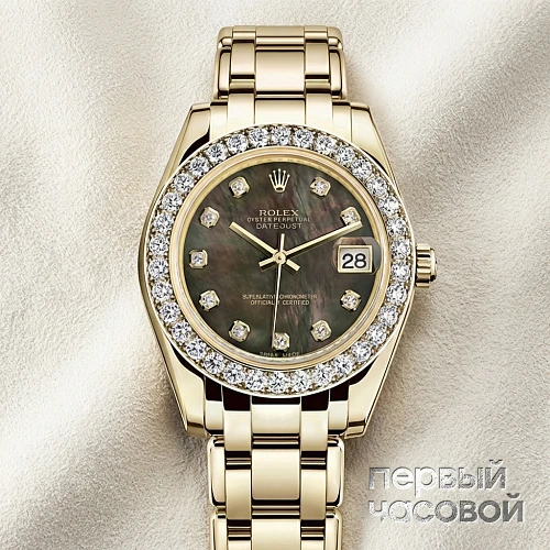 Pearlmaster 34mm Dark M.O.P. Dial