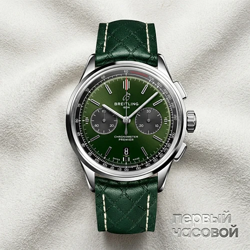 Premier B01 Chronograph 42 Bentley British Racing Green