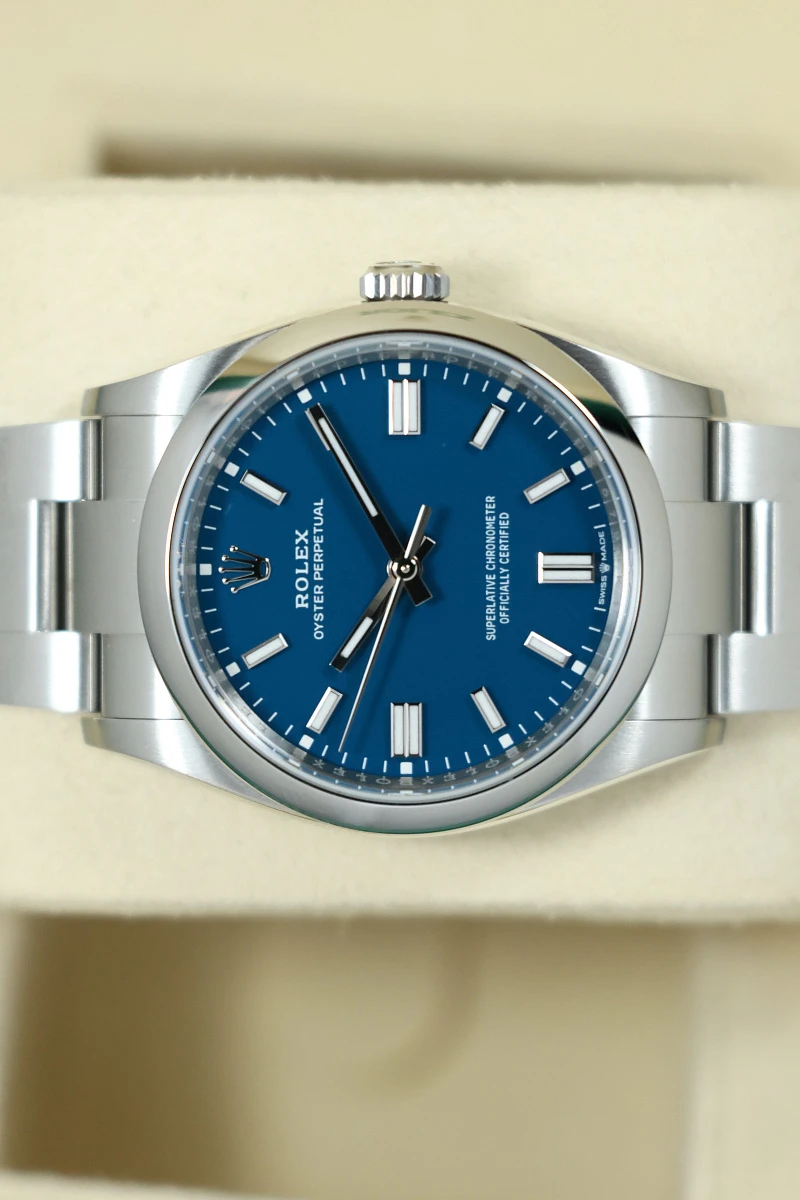 Rolex Oyster Perpetual 36 Med Blue Dial 126000-0015 — фото 4