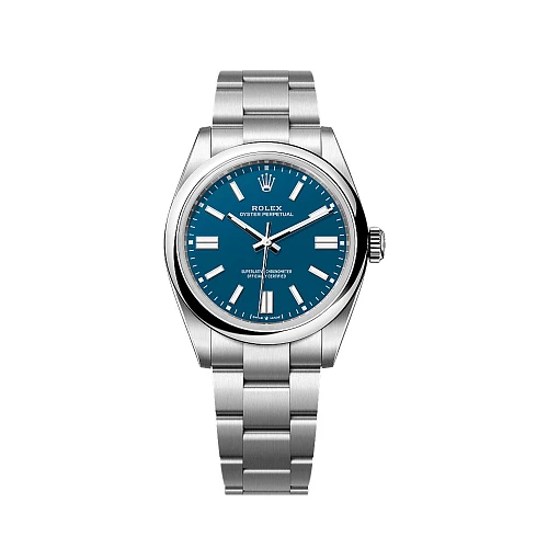 Oyster Perpetual 41 Mm Med Blue Dial