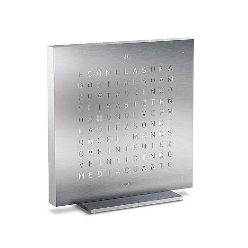 Clock Two Touch Silver Кириллица