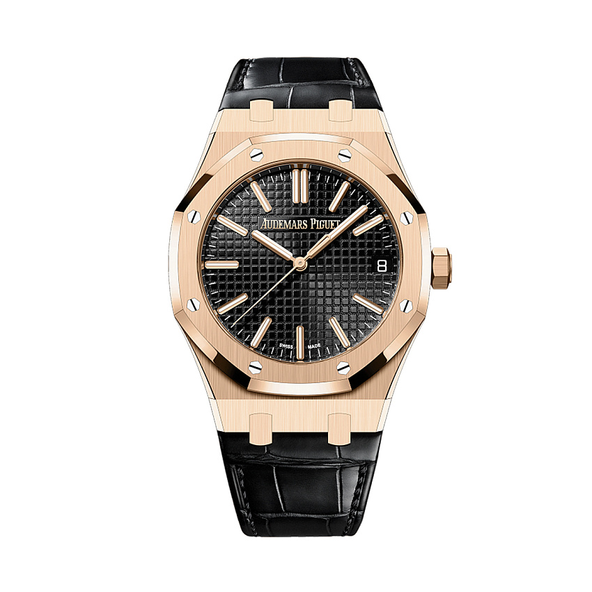 Royal Oak Selfwinding Rose Gold Black Dial