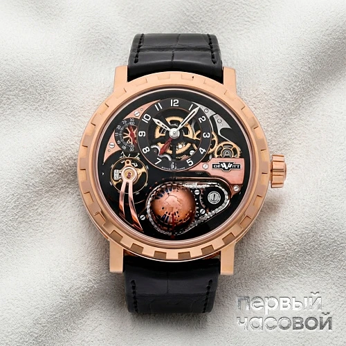 Academia Hour Planet GMT Black Tie Edition