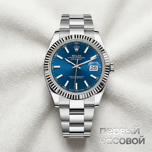 Oyster Perpetual Datejust 41mm Blue Dial