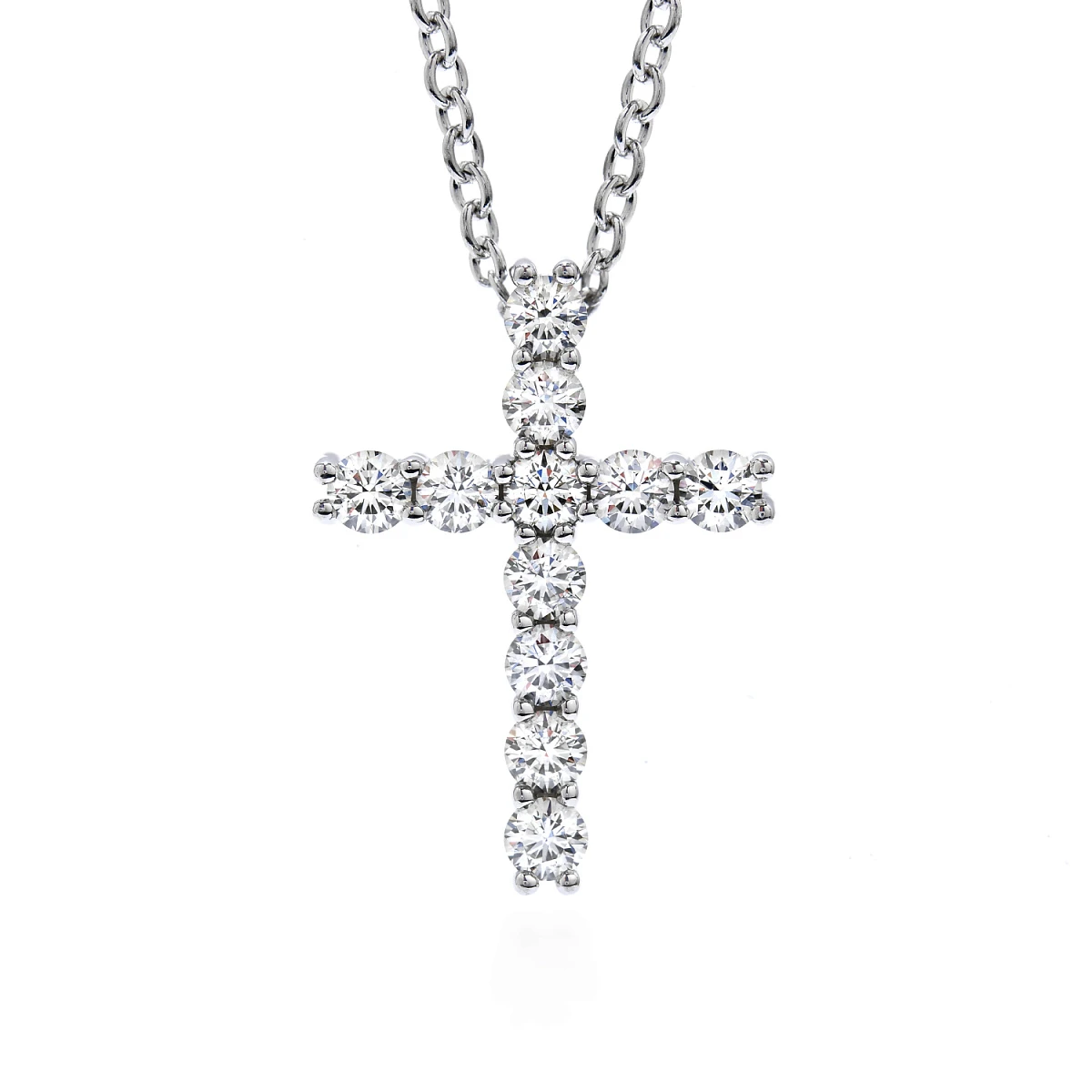 Купить украшение NO NAME Крест с бриллиантами 3,54 ct. : в наличии в Москве!