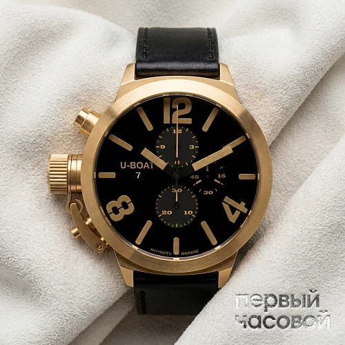 U-Boat Italo Fontana Classico Chronograph 52Mm 18K Gold