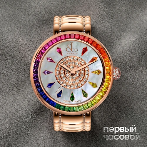 Rainbow Rose Gold Bracelet