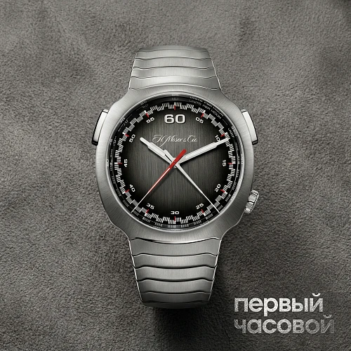 Streamliner Flyback Chronograph Automatic Grey Dial 42Mm Steel