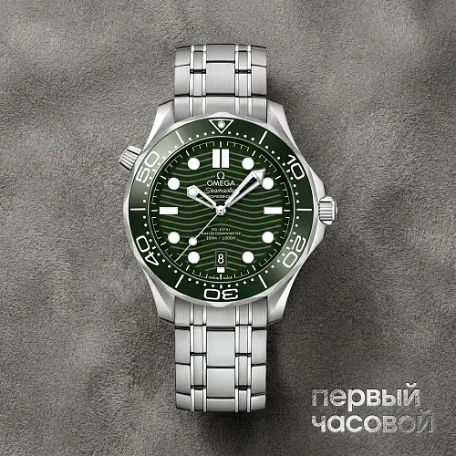 Seamaster Diver 300M Co‑Axial Master Chronometer 42 Mm Green Dial
