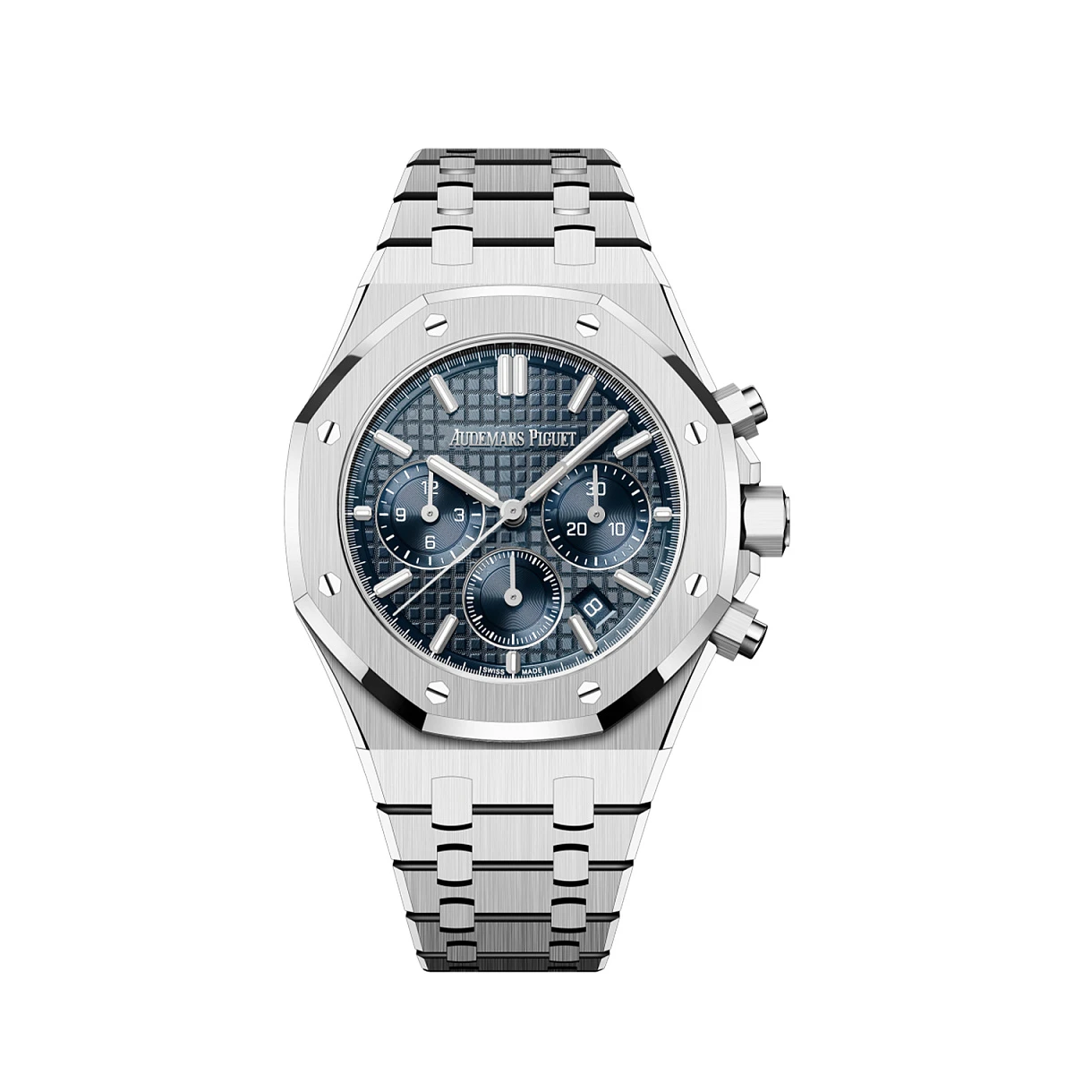 Купить элитные часы Audemars Piguet Royal Oak Selfwinding Chronograph 38mm Blue Dial 26715ST.OO.1356ST.01: в наличии в Москве!