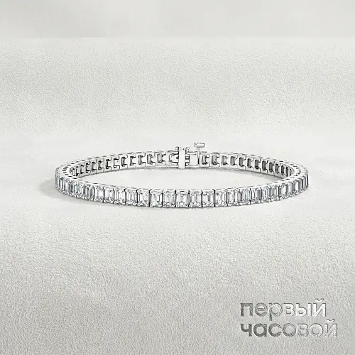Браслет С Бриллиантами 15,23 Ct. I/Vs