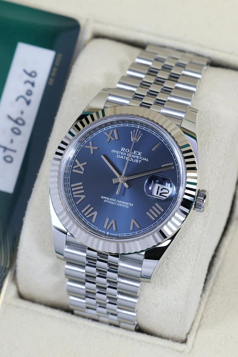 Rolex Datejust 41 mm Blue Roman 126334-0038 — фото 2