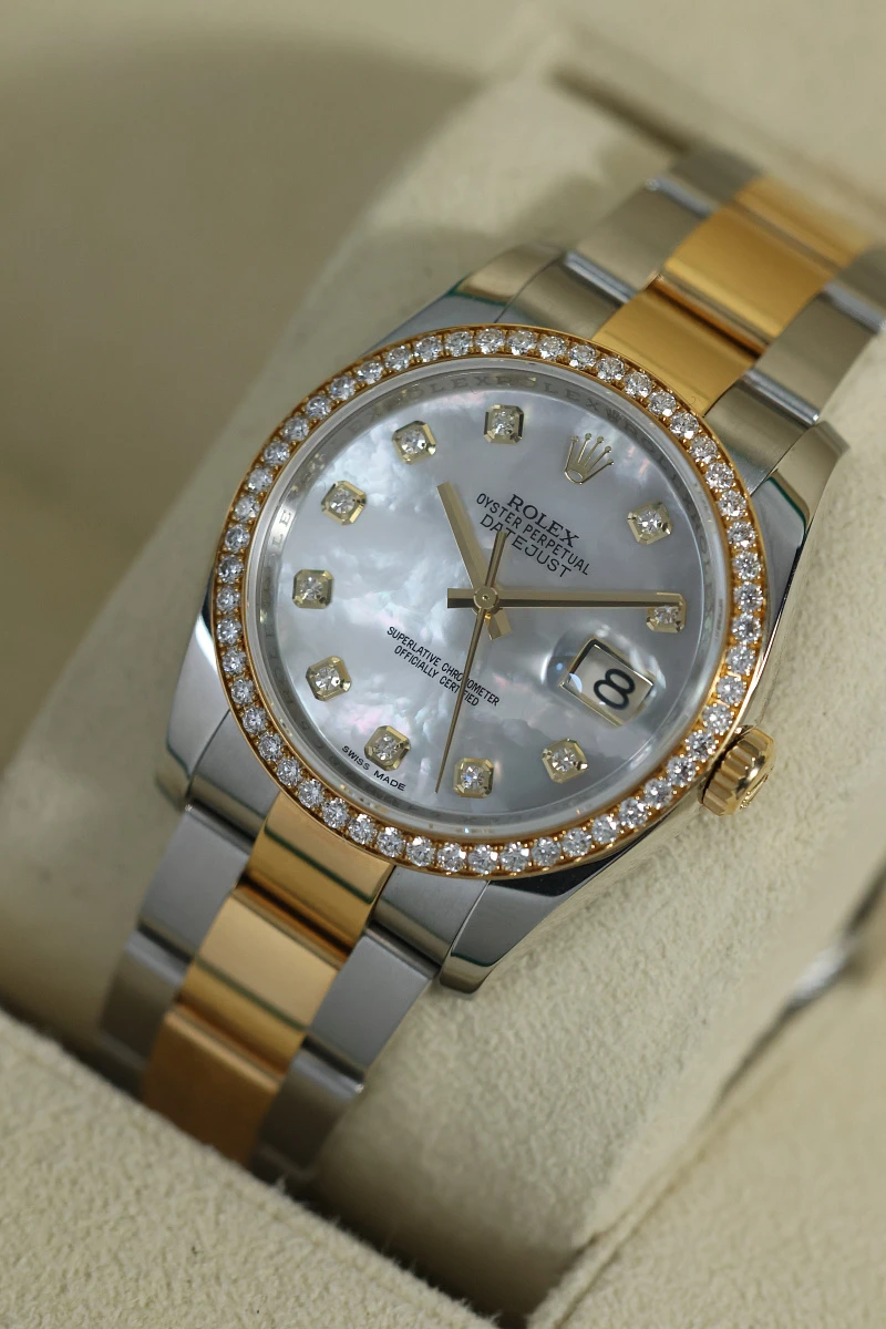 Купить элитные часы Rolex Datejust Ii 36Mm Steel And Gold Mop Dial 116243: в наличии в Москве!