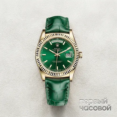 Day-Date 36 Yellow Gold Green Dial