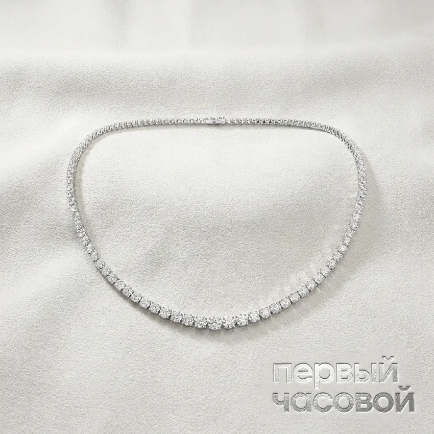 Колье с бриллиантами 35,66 ct