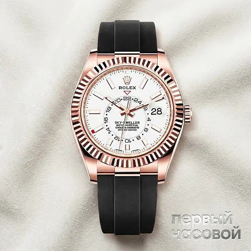 Sky Dweller 42mm White Index 2021