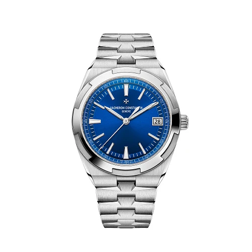 Overseas Self-Winding Steel Blue Dial 41 mm