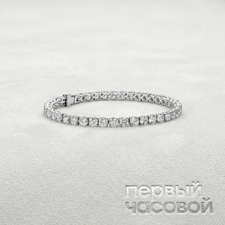 Браслет с бриллиантами 17,72 ct. I/VS+