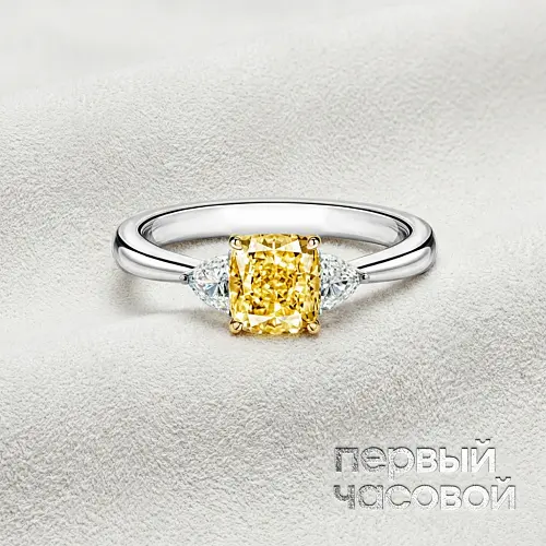 Кольцо С Бриллиантом 2,01 Ct. Fby/Vs1