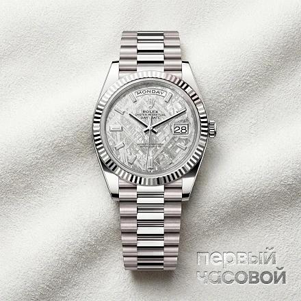Day-Date 40 mm Meteorite Dial