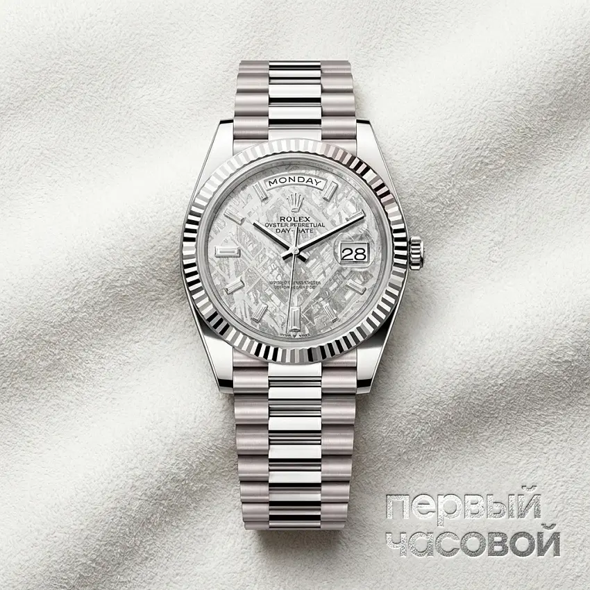 Day-Date 40mm Meteorite Dial