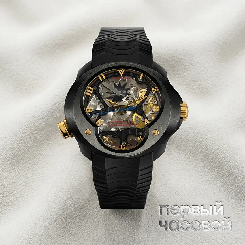 FVA35 Supersonico 5-Minute Repeater Black PVD