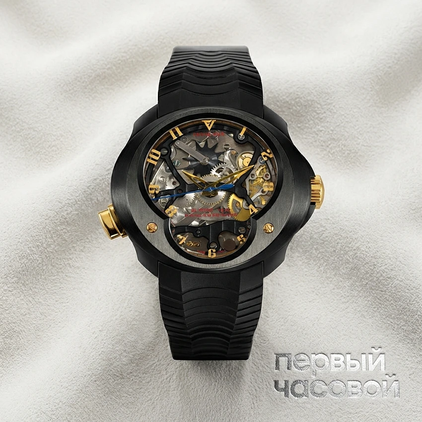 FVA35 SUPERSONICO 5-MINUTE REPEATER Black PVD