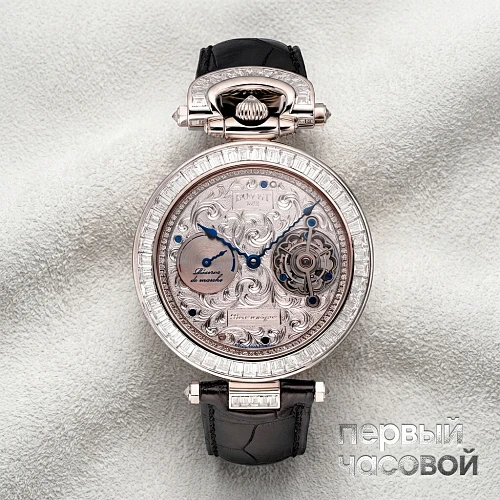 Fleurier Grand Complications Platinum Piece Unique Tourbillon 8 Days Power Reserve