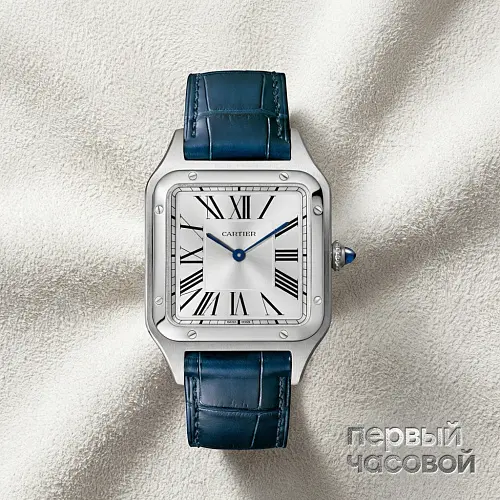 SANTOS-DUMONT STEEL QUARTZ Large model