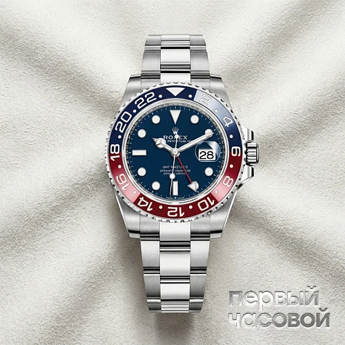Gmt Master Ii Pepsi White Gold