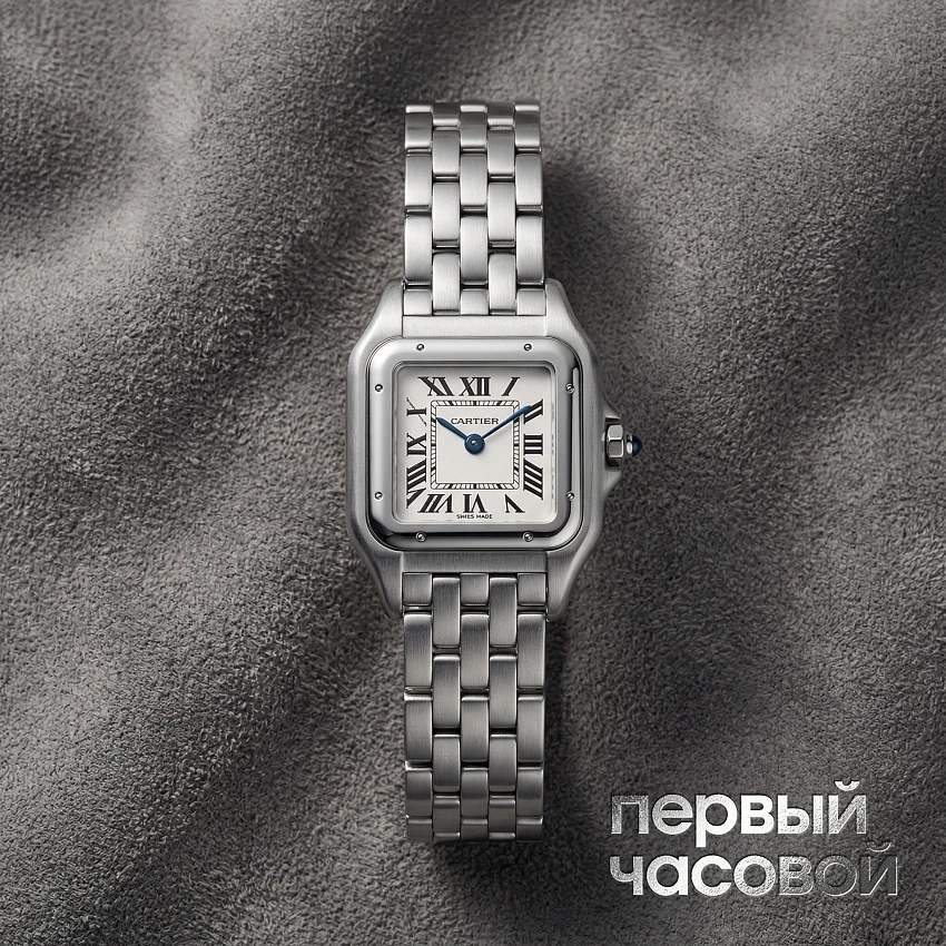 Panthere De Cartier Steel Small