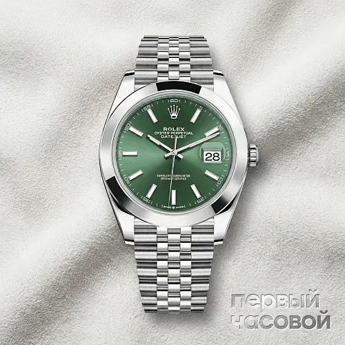 Oyster Perpetual Datejust 41 Mm Mint Green