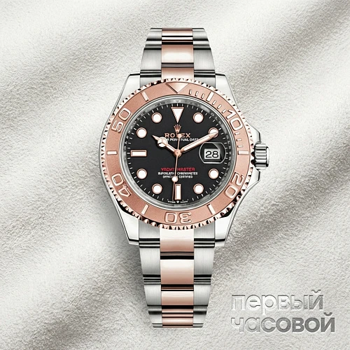 Yachtmaster 40mm Two Tone Black Dial