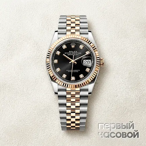 Datejust 36Mm Black Diamonds Dial