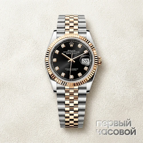 Datejust 36Mm Black Diamonds Dial