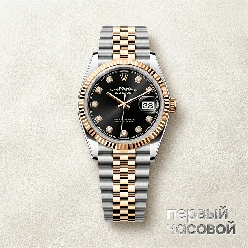 Datejust 36Mm Black Diamonds Dial