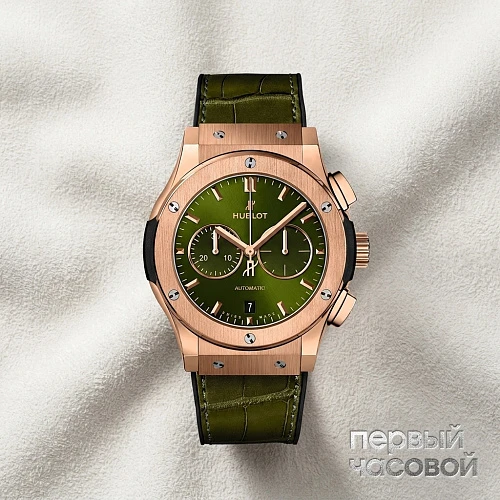 Classic Fusion Chronograph King Gold Green