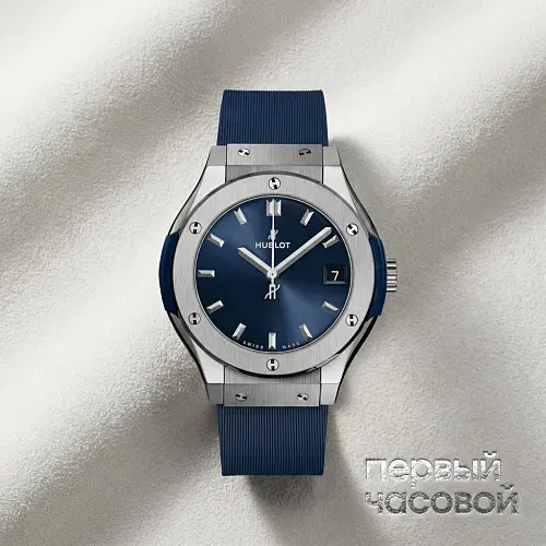 Classic Fusion Titanium Blue 33 Mm