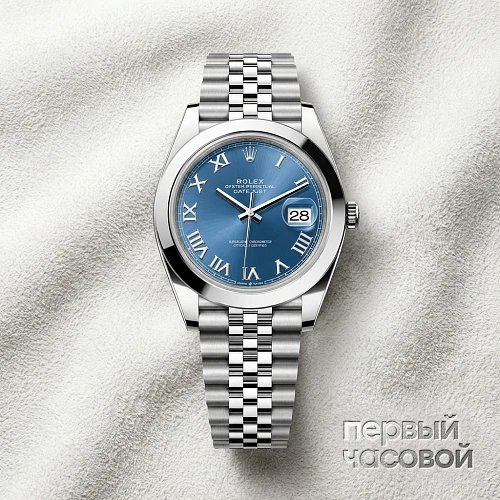 Datejust 41mm Blue azzurro 