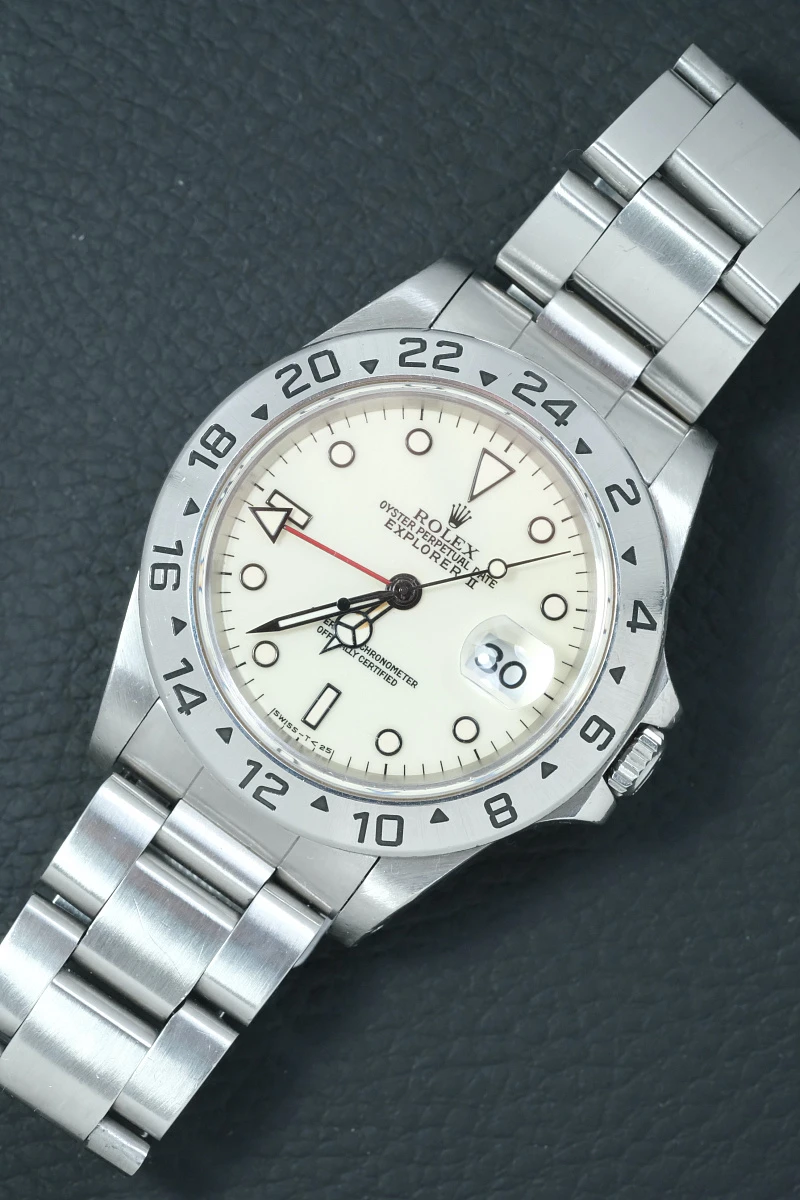 Купить элитные часы Rolex Vintage Explorer Ii Cream Dial 1996 Year 16570: в наличии в Москве!