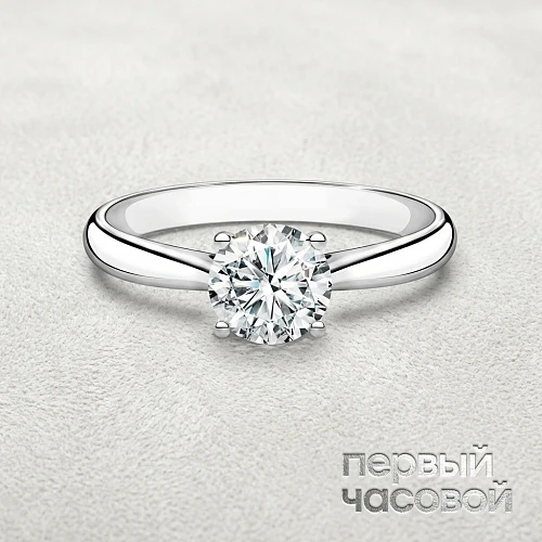 Кольцо 1,02 ct. I/VVS1 (3 Excellent) "Round Diamond"