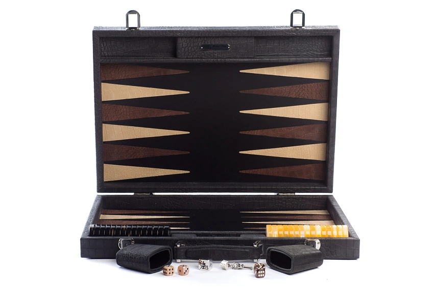 Backgammon Buffalo Leather Competition