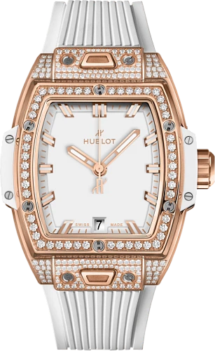 Shaped Spirit Of Big Bang King Gold White Pave